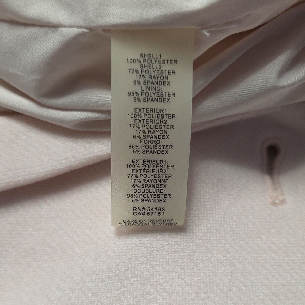 Tommy Hilfiger Light Pink Women's Blazer - Picture 7 of 9